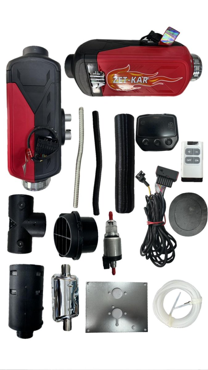 12V 5KW ZET-KAR WEBASTO KOMPLE DİZEL ISITICI